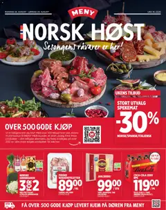 Forhåndsvisning av Meny kundeavis gyldig fra 24/08/2026