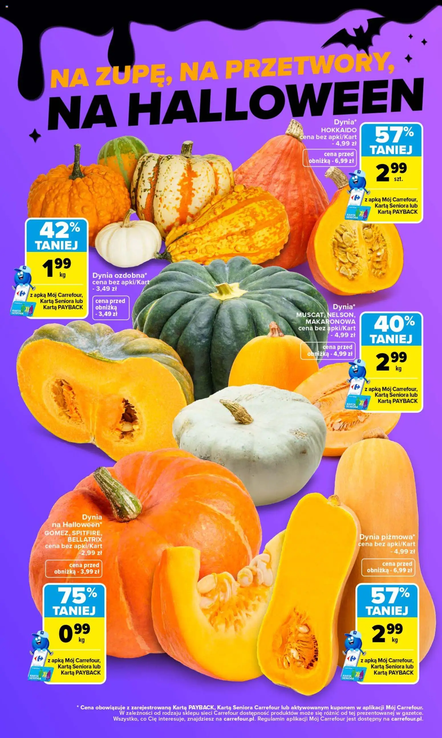 Carrefour gazetka od 26.10.2026 | Strona: 14 | Produkty: Karta, Dynia, Przetwory