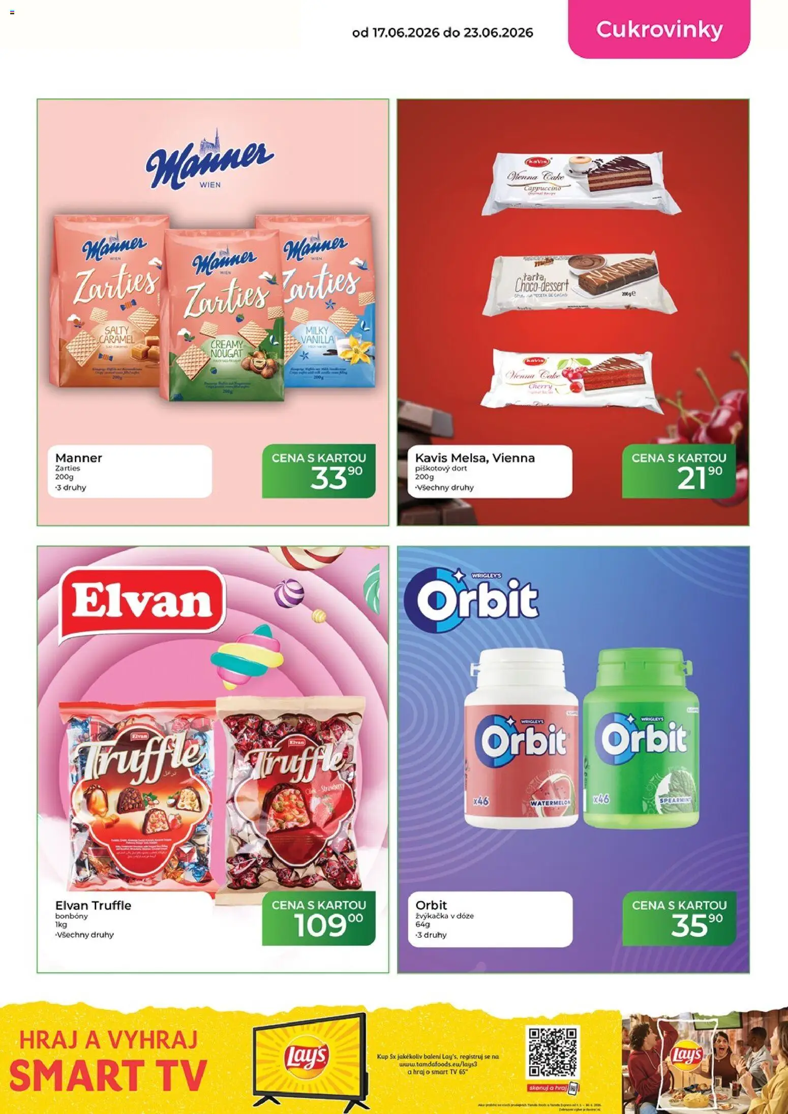 Tamda Foods leták od 17.06.2026 | Strana: 33 | Produkty: Tv, Lay's, Cappuccino, Dort