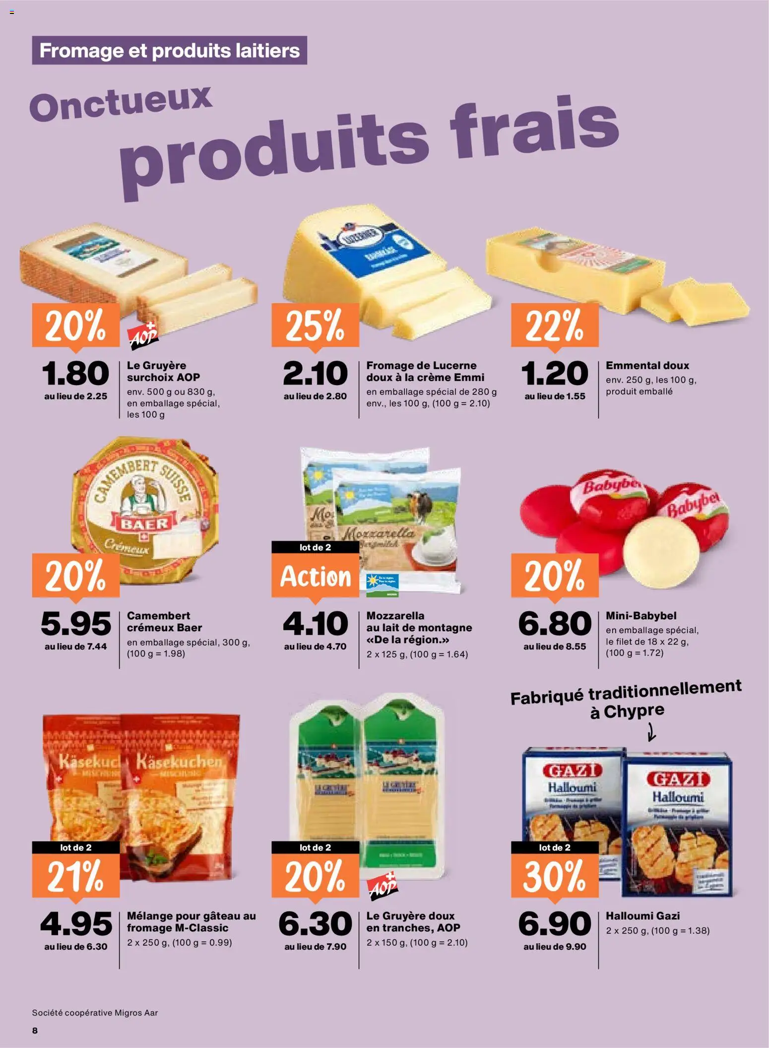 Migros aktionen FR – gültig ab 09.07.2026 | Seite: 8