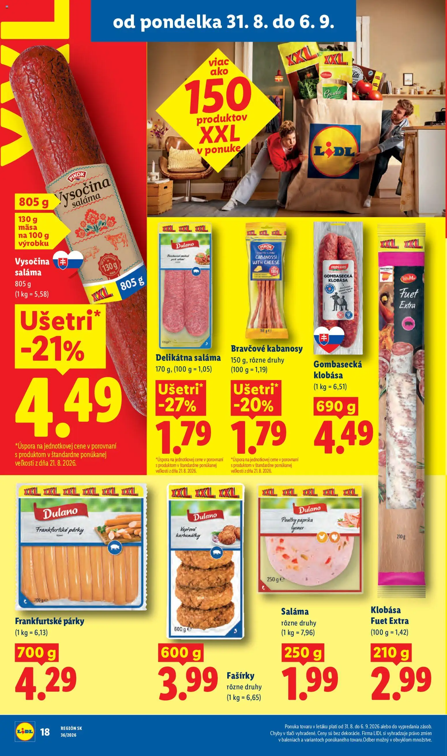 Nové Lidl akcie – leták je platný od 31.08.2026 | Strana: 26