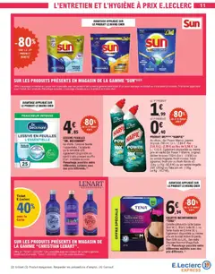 E.Leclerc - Prévisualisation de E.Leclerc catalogue Express valide à partir de 28.04.2026 | Page: 11 | Produits: Eau micellaire, Orchidée, Lessive, Culotte