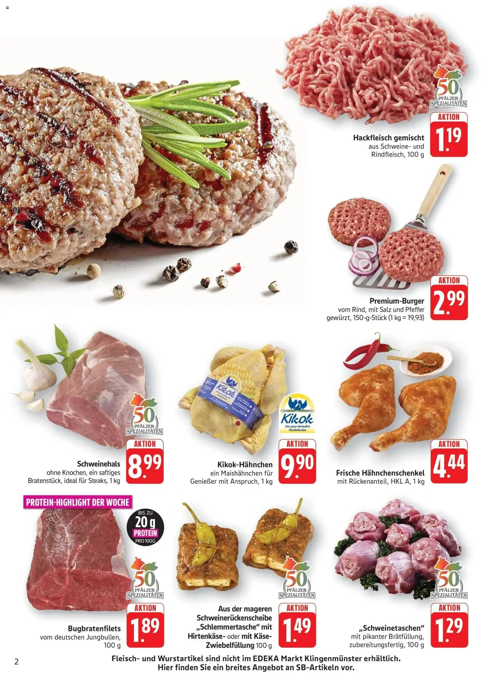 Edeka Prospekt Altrip (ab 07.09.2026) » Angebote Online | Seite: 2 | Produkte: Käse, Spezialitäten, Salz, Pfeffer