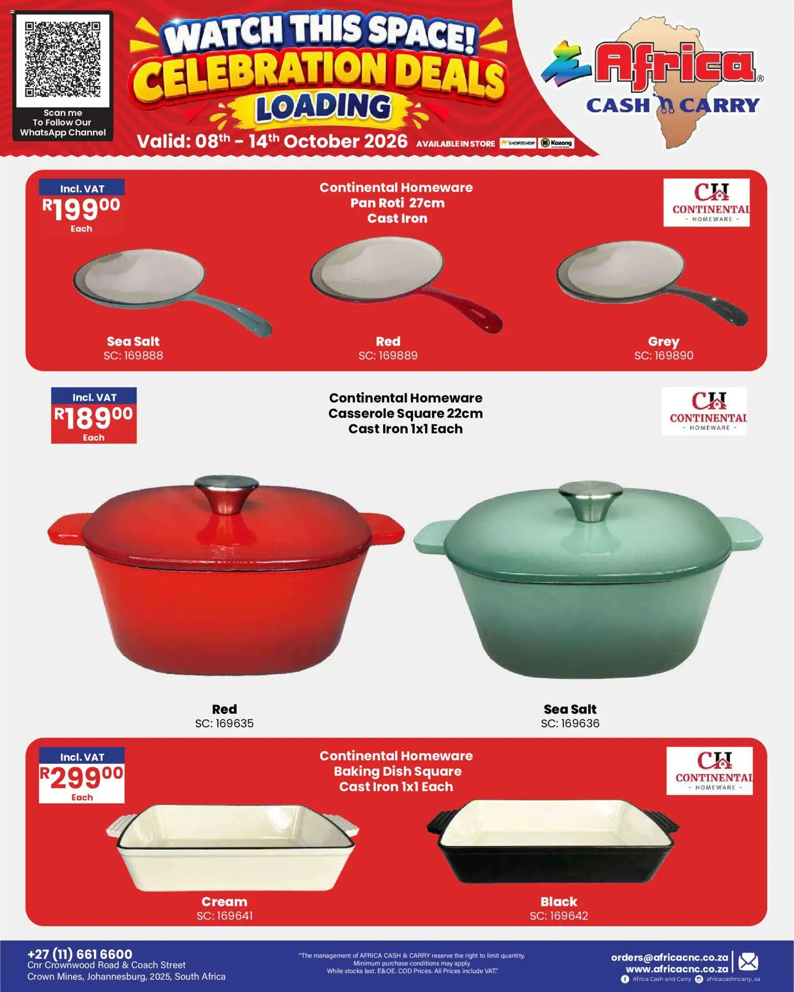 New Africa Cash & Carry catalogue – valid from 08/10/2026 | Page: 56