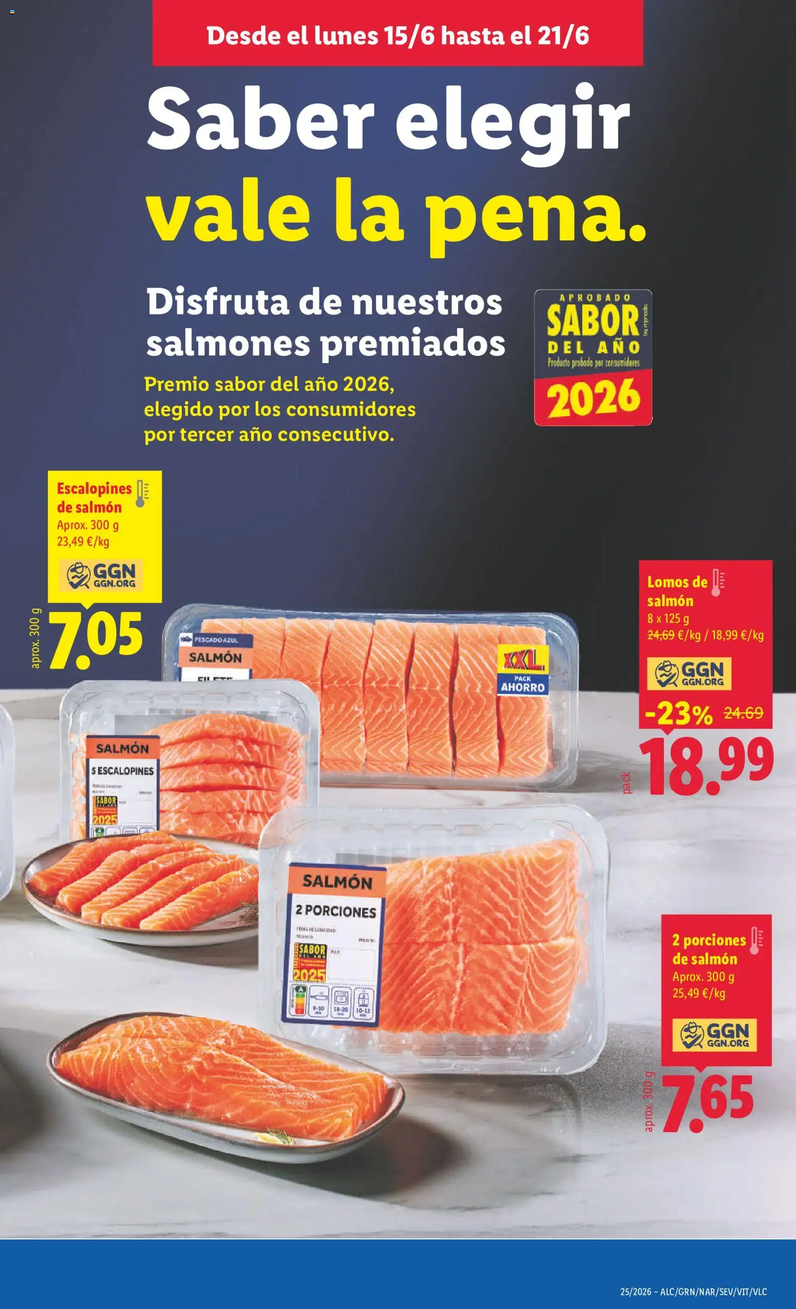 Lidl folleto Baleares │ válido desde el 15.06.2026 | Página: 11 | Productos: Pescado