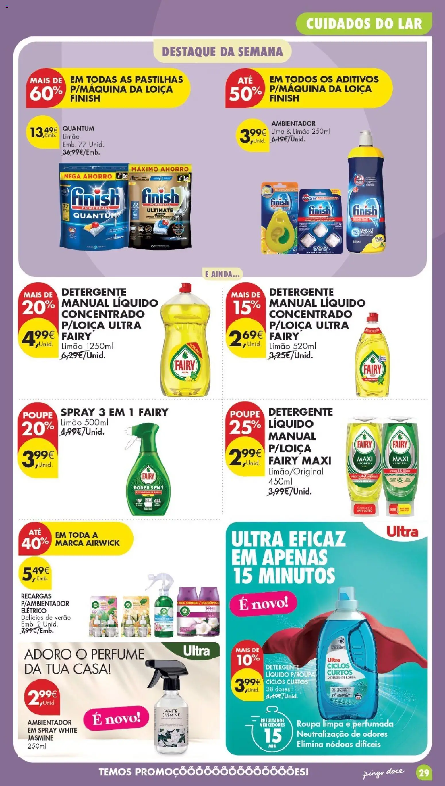 Pingo DocePoupe Esta Semana Madeira │ válido de 19.05.2026 | Página: 29 | Produtos: Perfume, Detergente