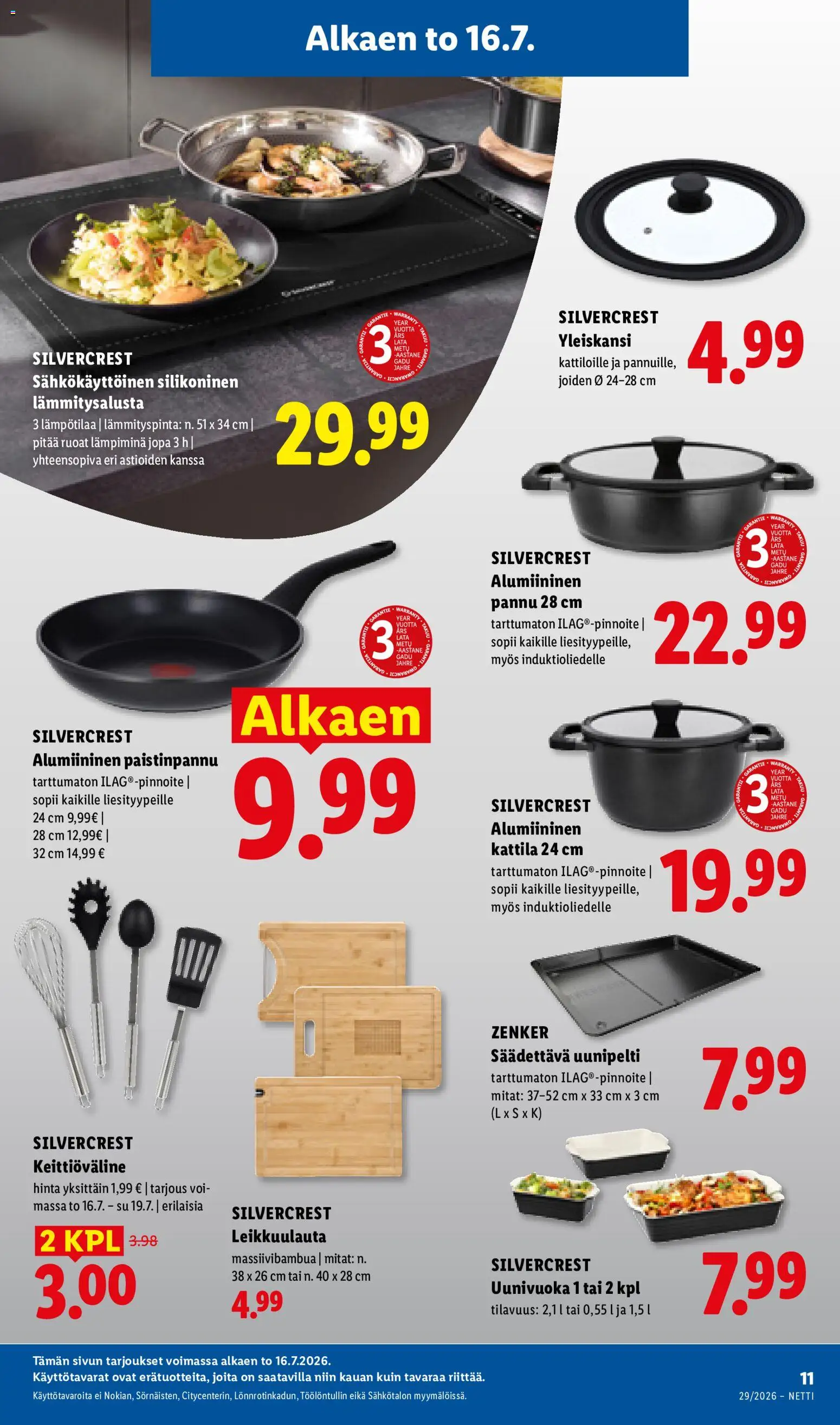 Lidl tarjoukset – voimassa 16/07/2026 alkaen | Sivu: 17