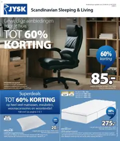 JYSK folder - Voorbeeld van een folder van JYSK, geldig van 25-08-2026