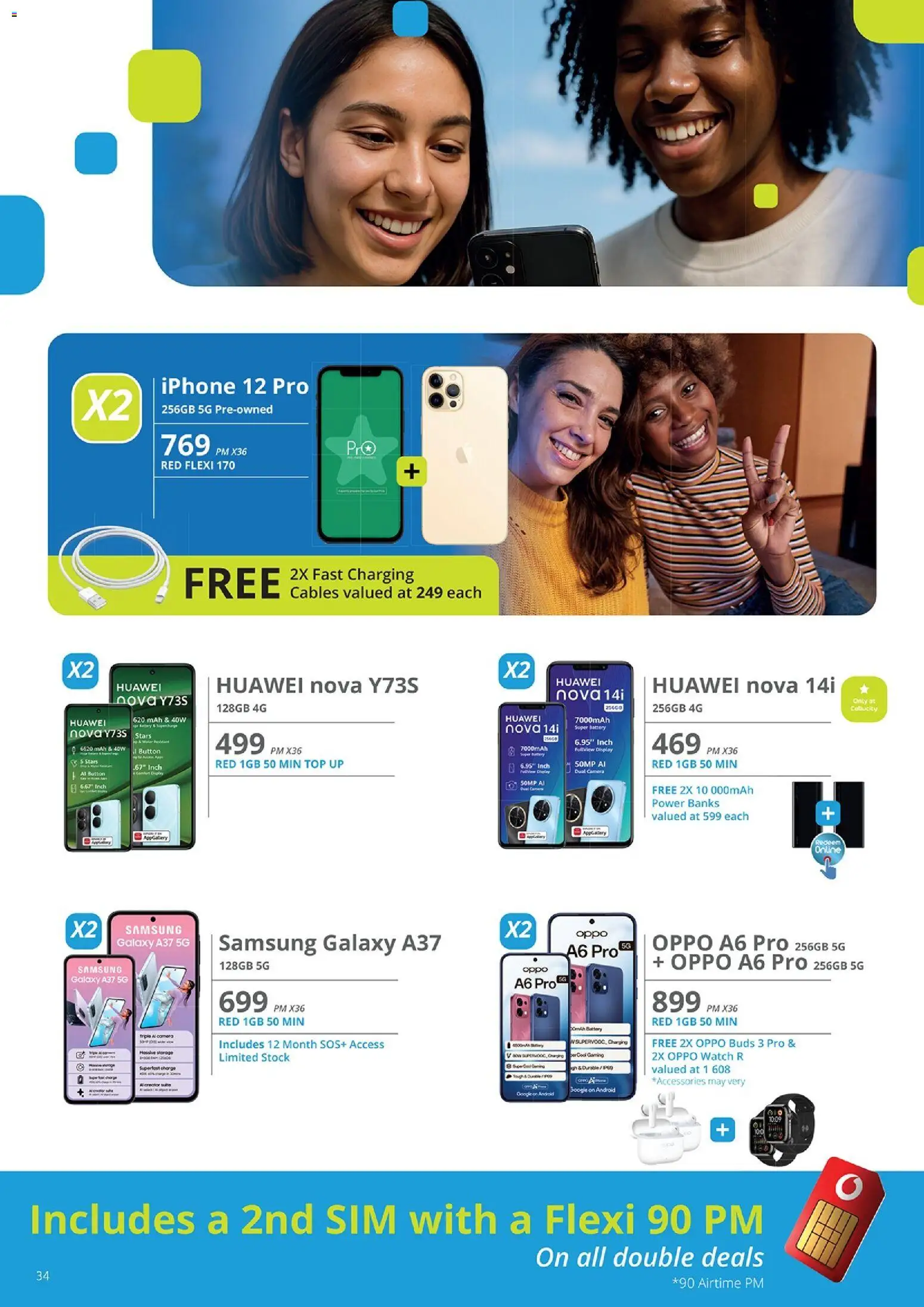 New Cellucity catalogue – valid from 07.05.2026 | Page: 34 | Products: Sim, Watch, Camera, Battery