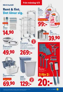 Lidl erbjudanden - Förhandsvisning av reklamblad från butik Lidl aktuell från 04.05.2026 | Sida: 15