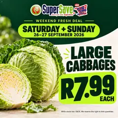 Super Save specials catalogue – valid from 26/09/2026