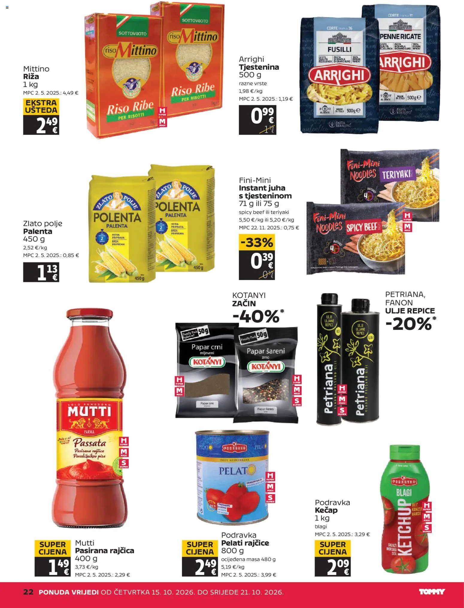 Tommy katalog | vrijedi od 15.10.2026 | Stranica: 22