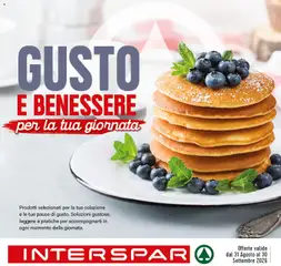 Anteprima del volantino Interspar volantino Gusto e Benessere valido a partire dal 31/08/2026