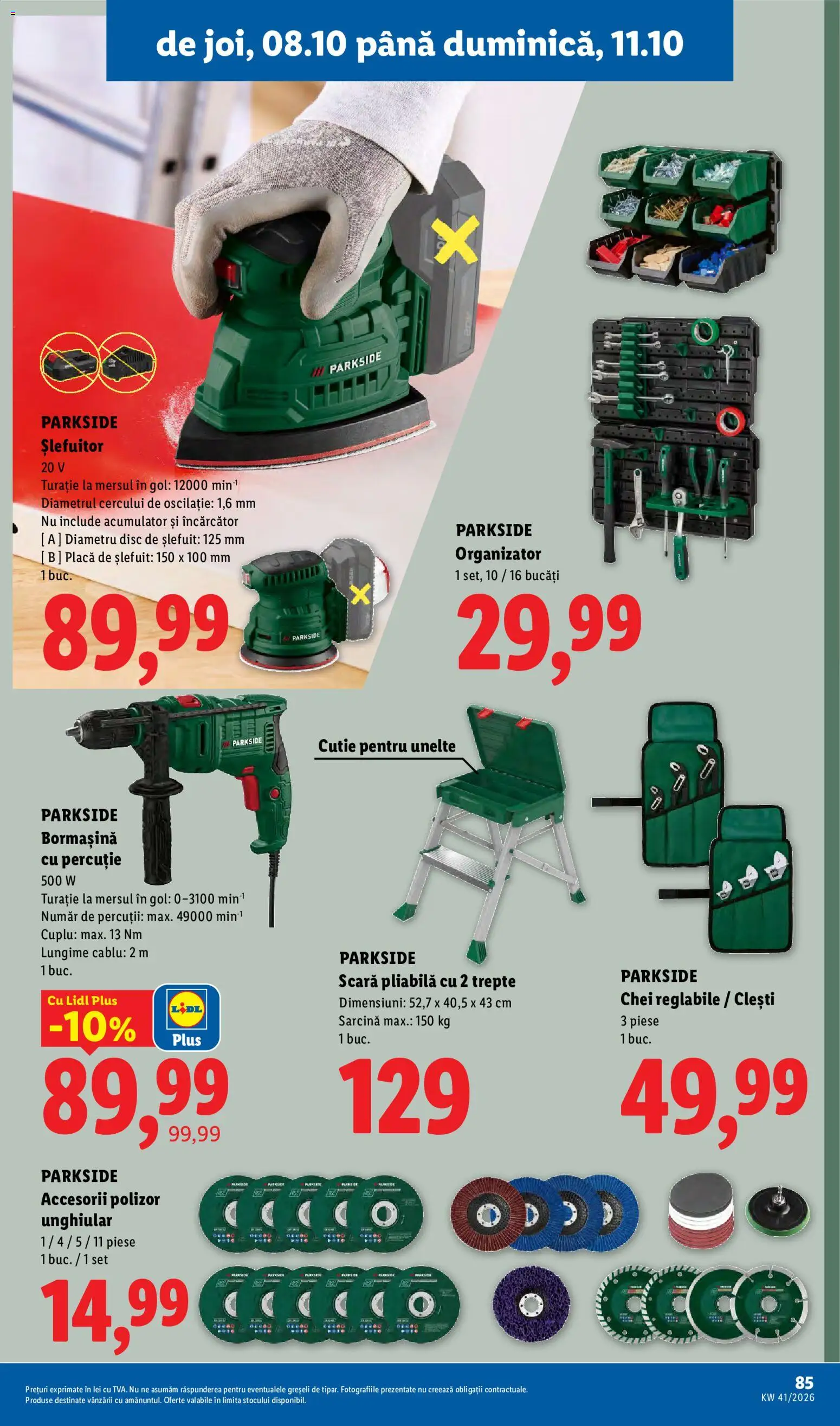 Noul catalog Lidl – valabil de la 05.10.2026 | Pagină: 85