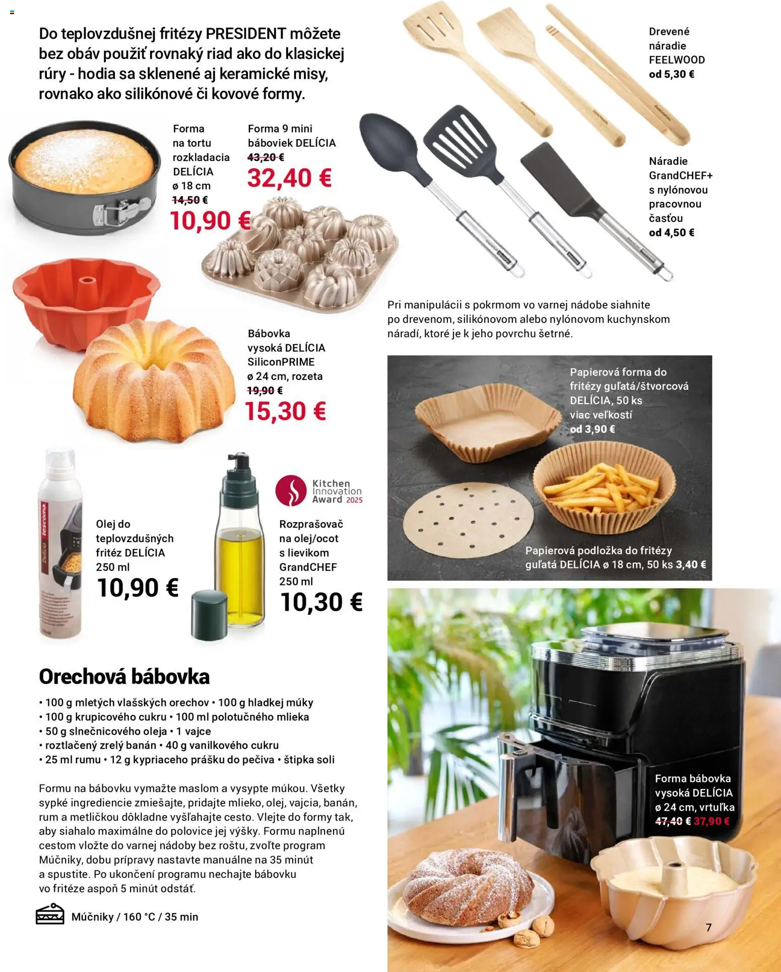 Nové TESCOMA akcie – leták je platný od 01.06.2026 | Strana: 7 | Produkty: Náradie, Olej, Rum
