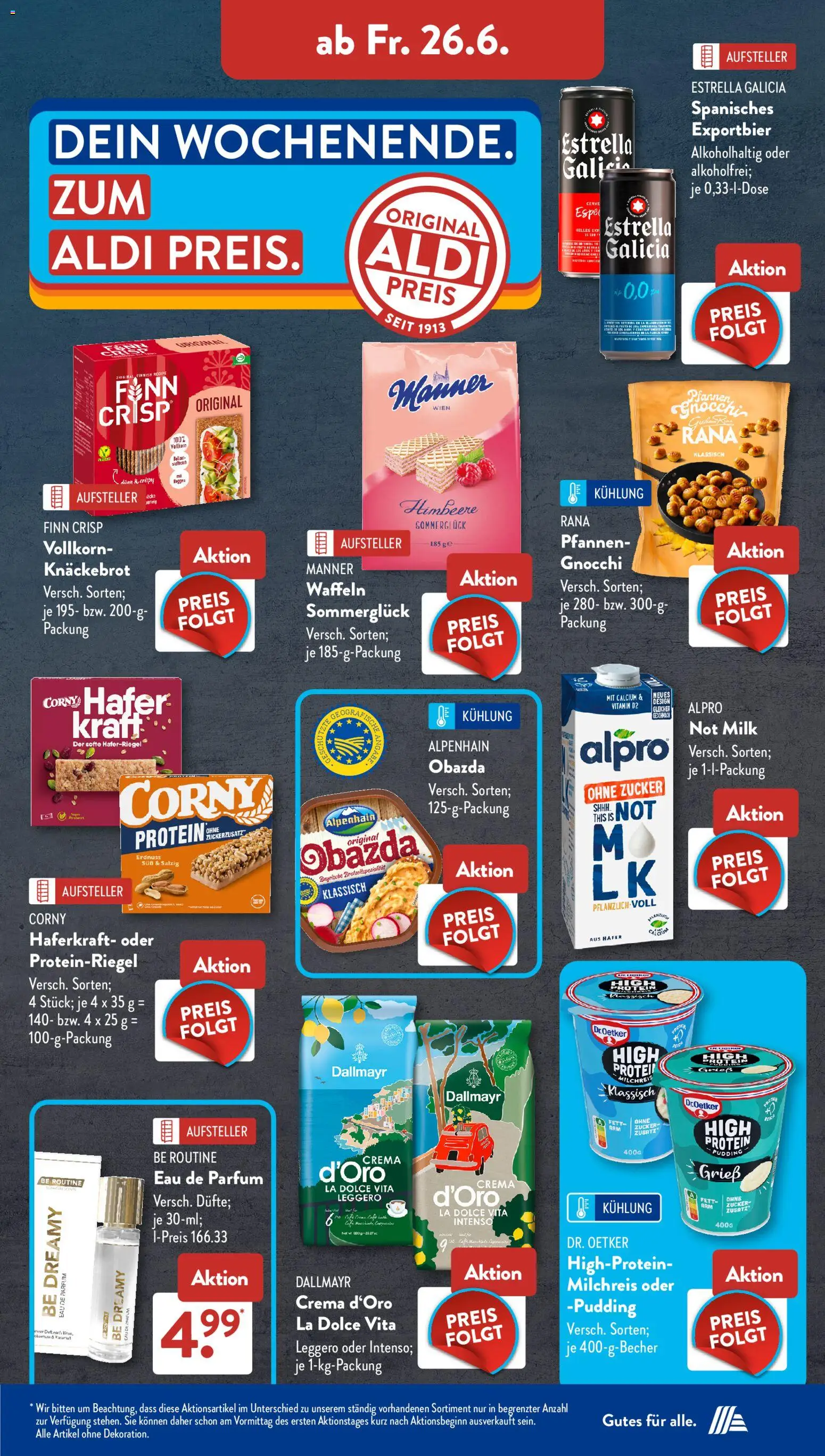 Aldi Süd Prospekt – gültig ab 22.06.2026 | Seite: 12 | Produkte: Parfüm, Duft, Alpro, Himbeere
