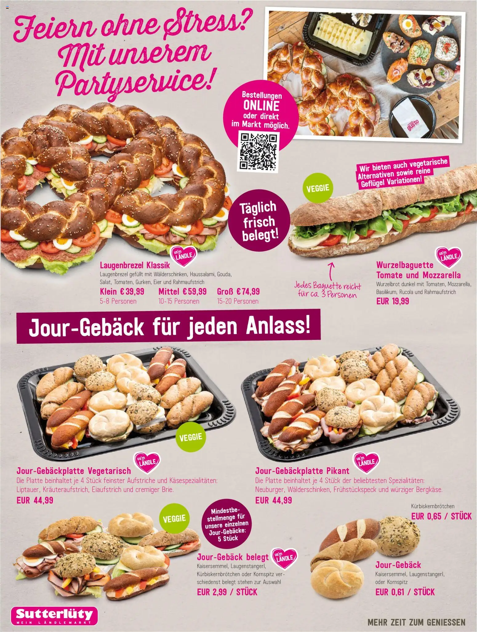 Sutterlüty Flugblatt gültig ab 22.10.2026 | Seite: 2 | Produkte: Baguette, Eier