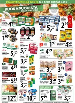 Tuuri-mainoslehti voimassa 05/08/2026 alkaen | Sivu: 9 | Tuotteet: Leipä, Pasta, Ketsuppi, Hunaja