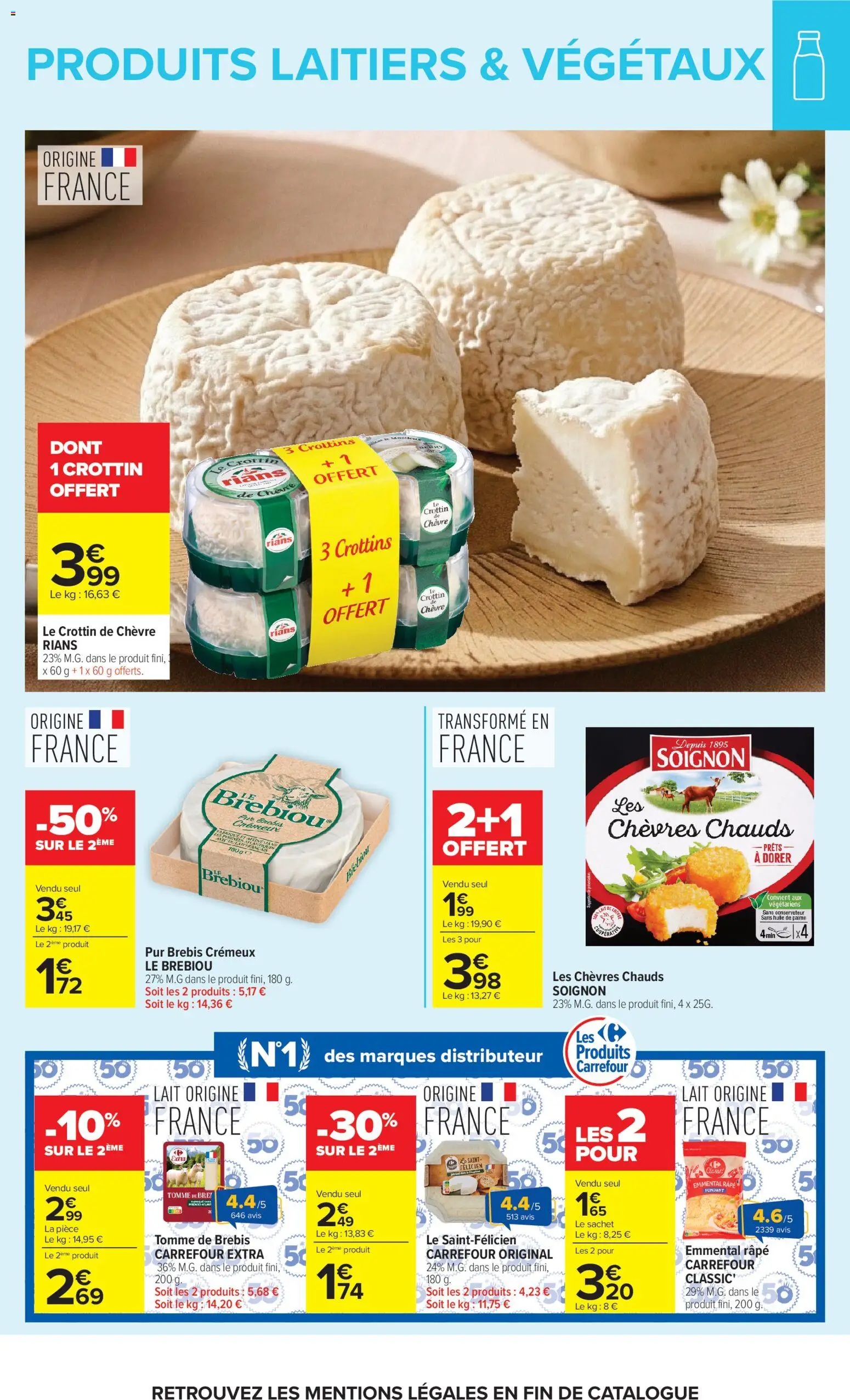 {H1} | Page: 14 | Produits: Emmental, Lait
