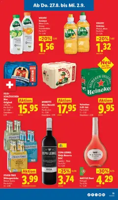 FELSCHLÖSSCHEN Bier Original, 4,8% Vol., Pro 12 x 0,5l, 11 = 2.66, Einzeldose = 2.99 ab 27.08.2026 gültig | Seite: 15