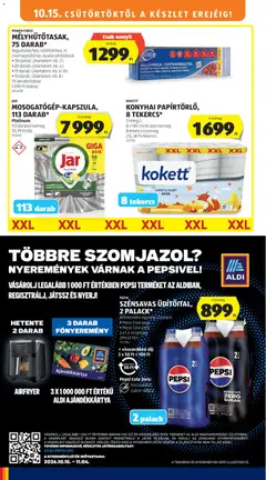 Aldi akciós újság - amely érvényes a következő dátumtól: 2026.10.15. | Oldal: 18