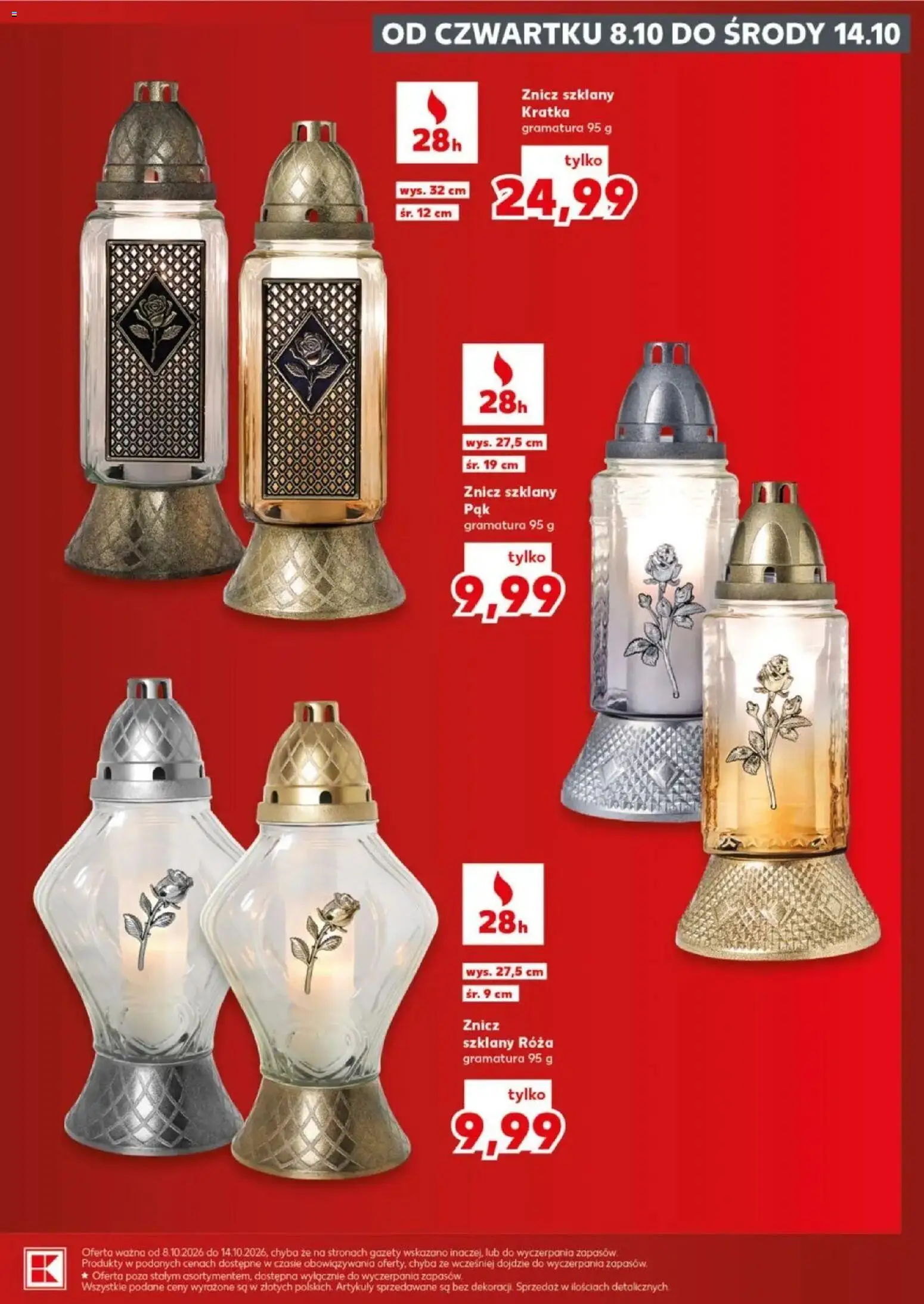 Kaufland gazetka - Znicze od 08.10.2026 - od jutra PDF | Strona: 5 | Produkty: Gazety