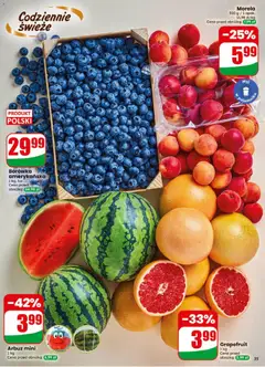 Pogląd oferty "Dino gazetka" - ważna od 08.07.2026 | Strona: 35 | Produkty: Arbuz, Borówka amerykańska