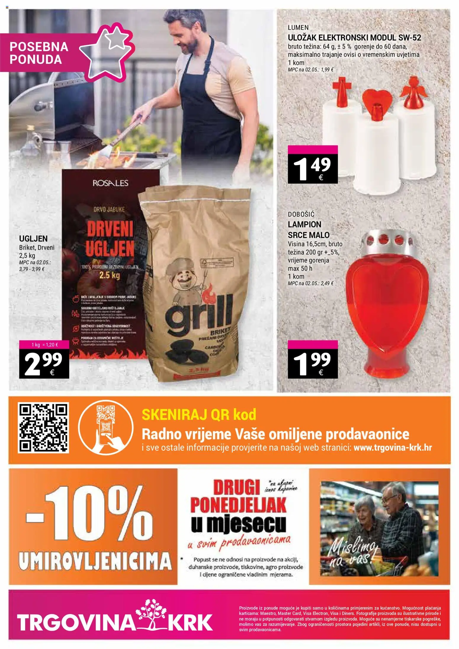 Trgovina Krk katalog | vrijedi od 16.06.2026 | Stranica: 20 | Proizvodi: Jabuke, Lampion