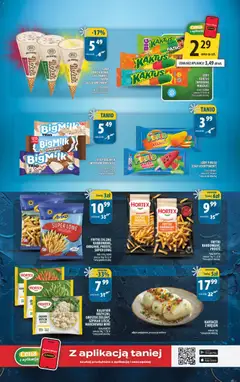 Pogląd oferty "Arhelan gazetka" - ważna od 08.05.2026 | Strona: 10 | Produkty: Groszek, Sandwich, Frytki, Lody