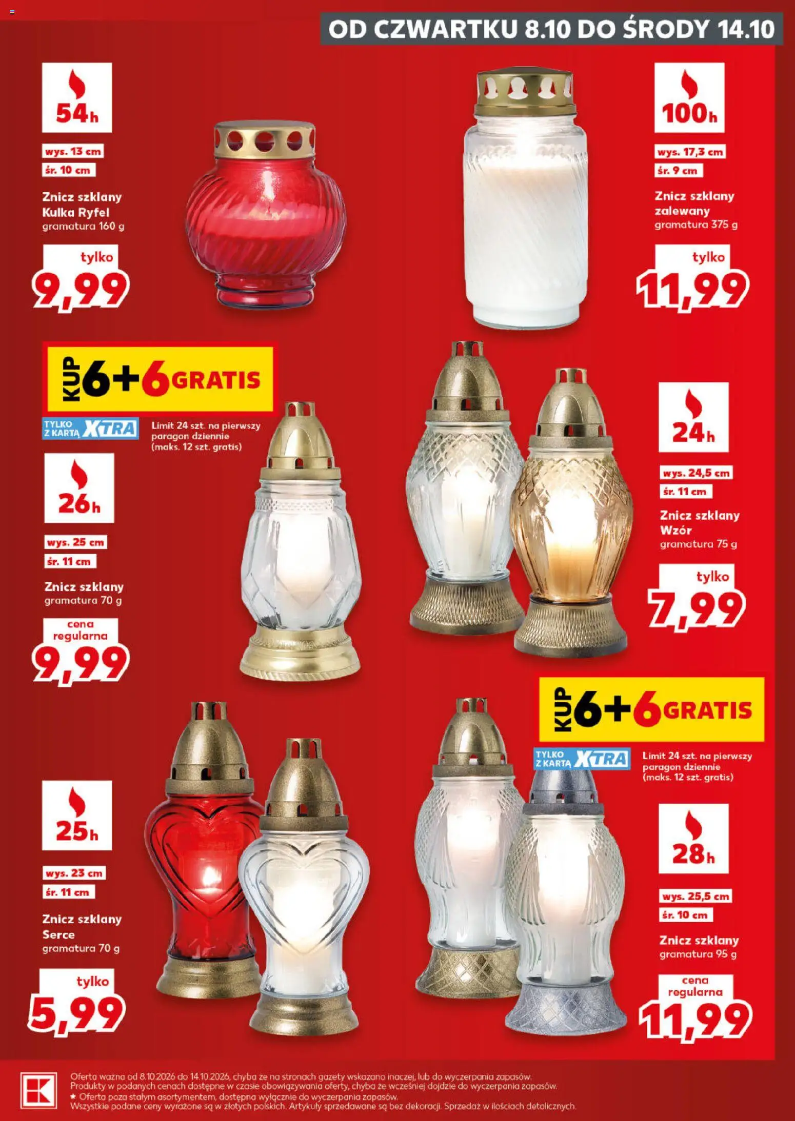 Kaufland Polsko leták - Katalog znicze od 08.10.2026 | Strana: 3