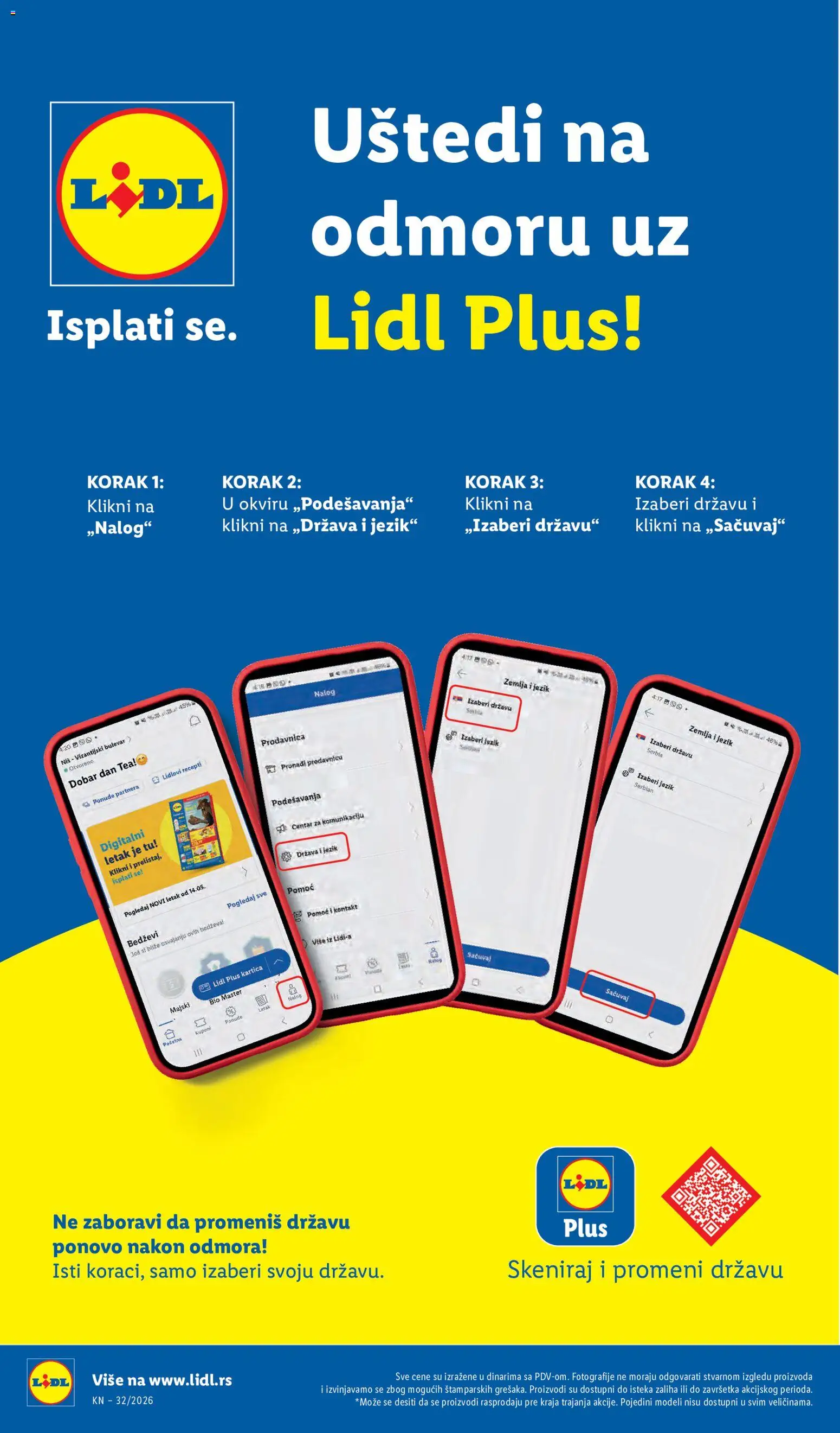 Lidl katalog - važi od 06.08.2026 | Strana: 58