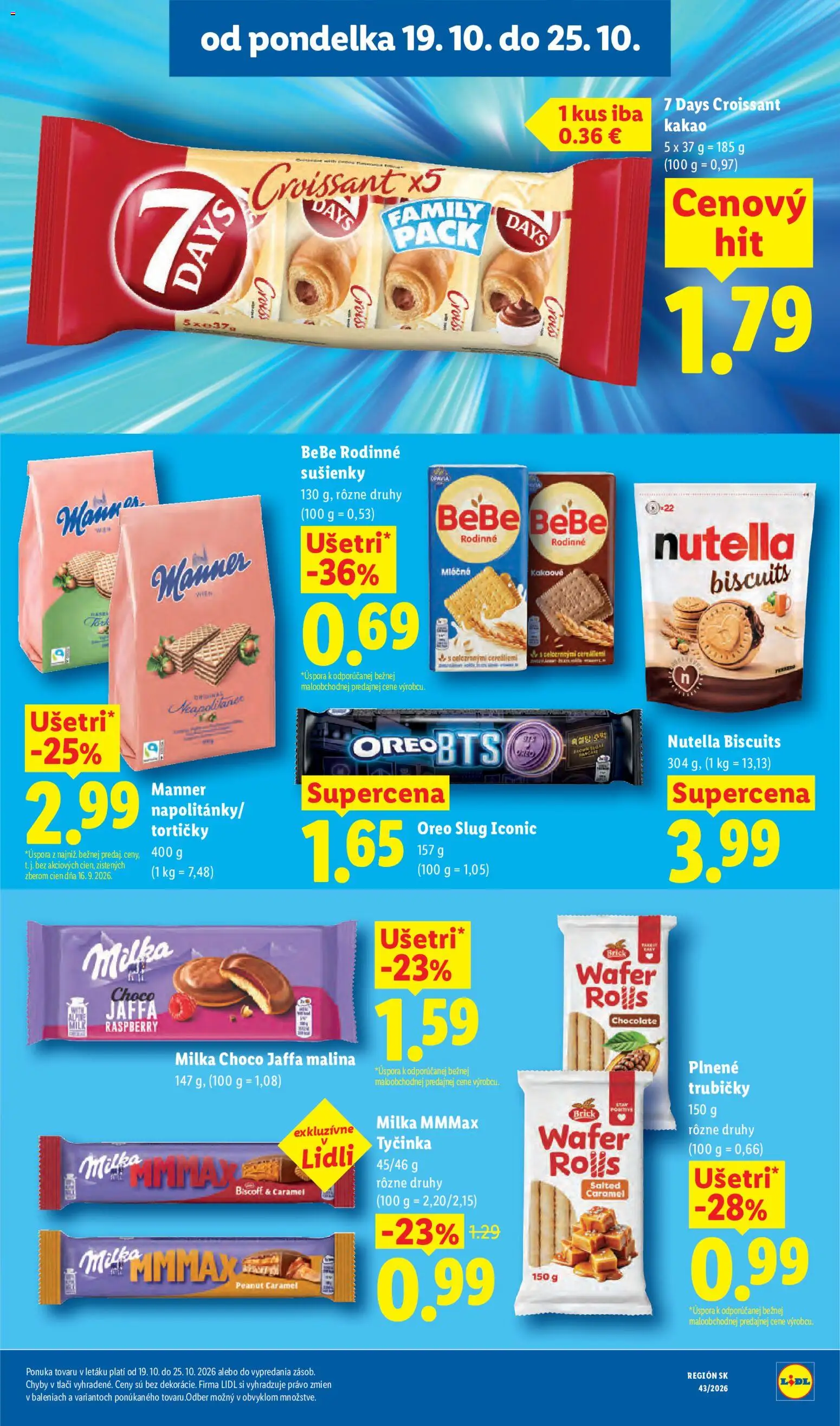 Nové Lidl akcie – leták je platný od 19.10.2026 | Strana: 32