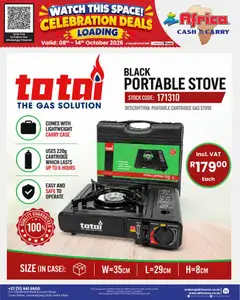 Africa Cash & Carry specials catalogue – valid from 08/10/2026 | Page: 38