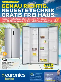 Euronics Prospekt Berlet ab 25.06.2026 gültig