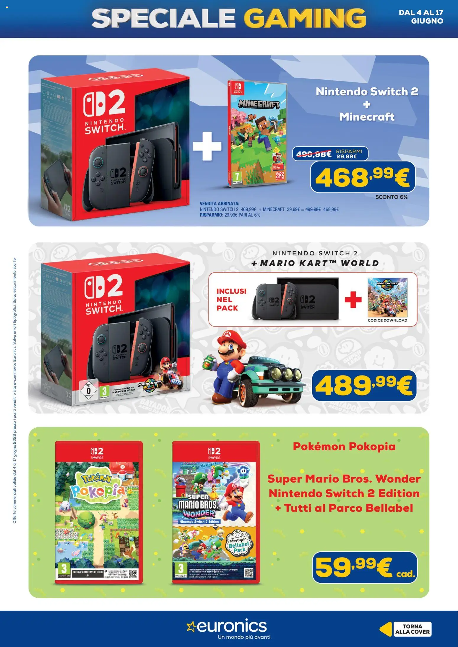 Volantino Euronics del 04.06.2026 | Pagina: 5 | Prodotti: The, Gioco