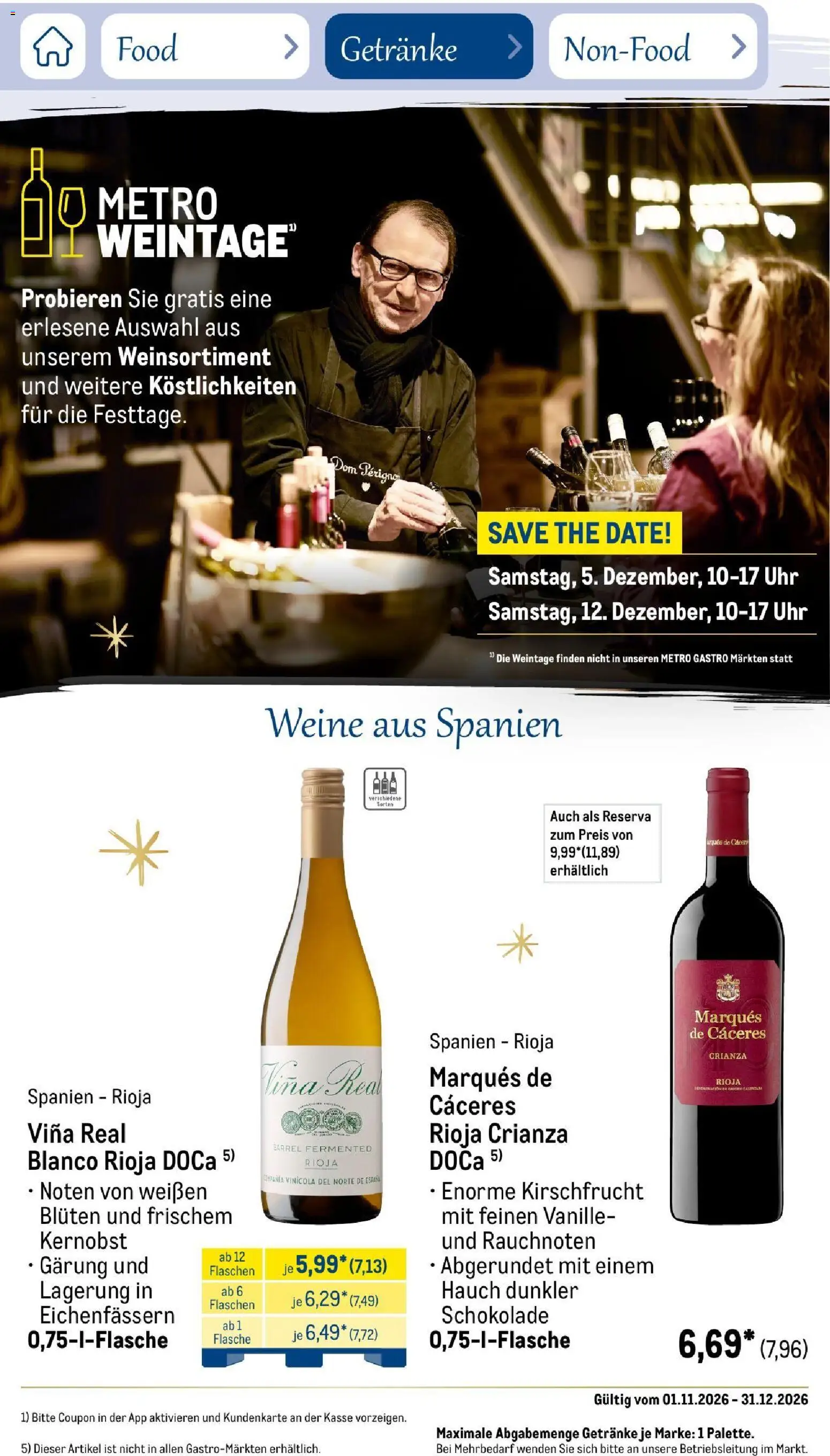 Metro Saisonkatalog Festtage voller Genuss – gültig ab 01.11.2026 | Seite: 70 | Produkte: Schokolade, Vanille, Uhr
