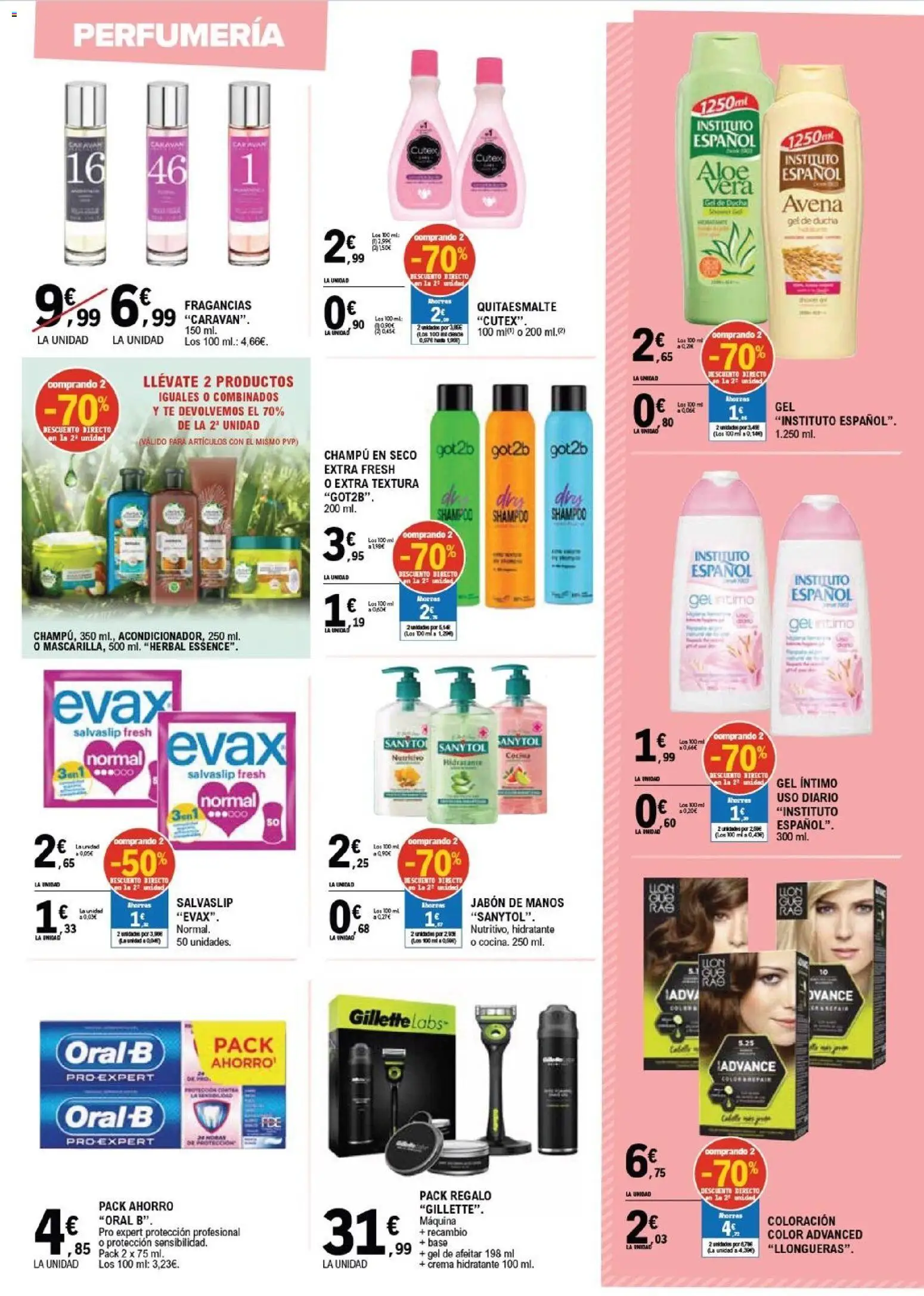 E.Leclerc Vitoria │ válido desde el 19/08/2026 | Página: 11 | Productos: Gel íntimo, Gel de afeitar, Jabón, Crema hidratante