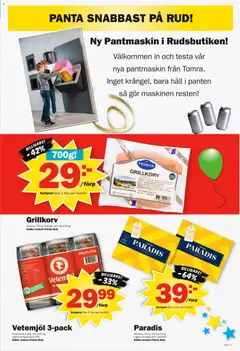 Pekås erbjudanden - Förhandsvisning av reklamblad från butik Pekås aktuell från 22.06.2026 | Sida: 7 | Produkter: Galler, Grillkorv, Häll