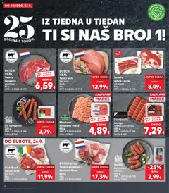 Irish Beef Juneći vrat bez kosti, Juneći vrat bez kosti - Pregled kataloga iz trgovine Kaufland, vrijedi od 23.09.2026 | Stranica: 12