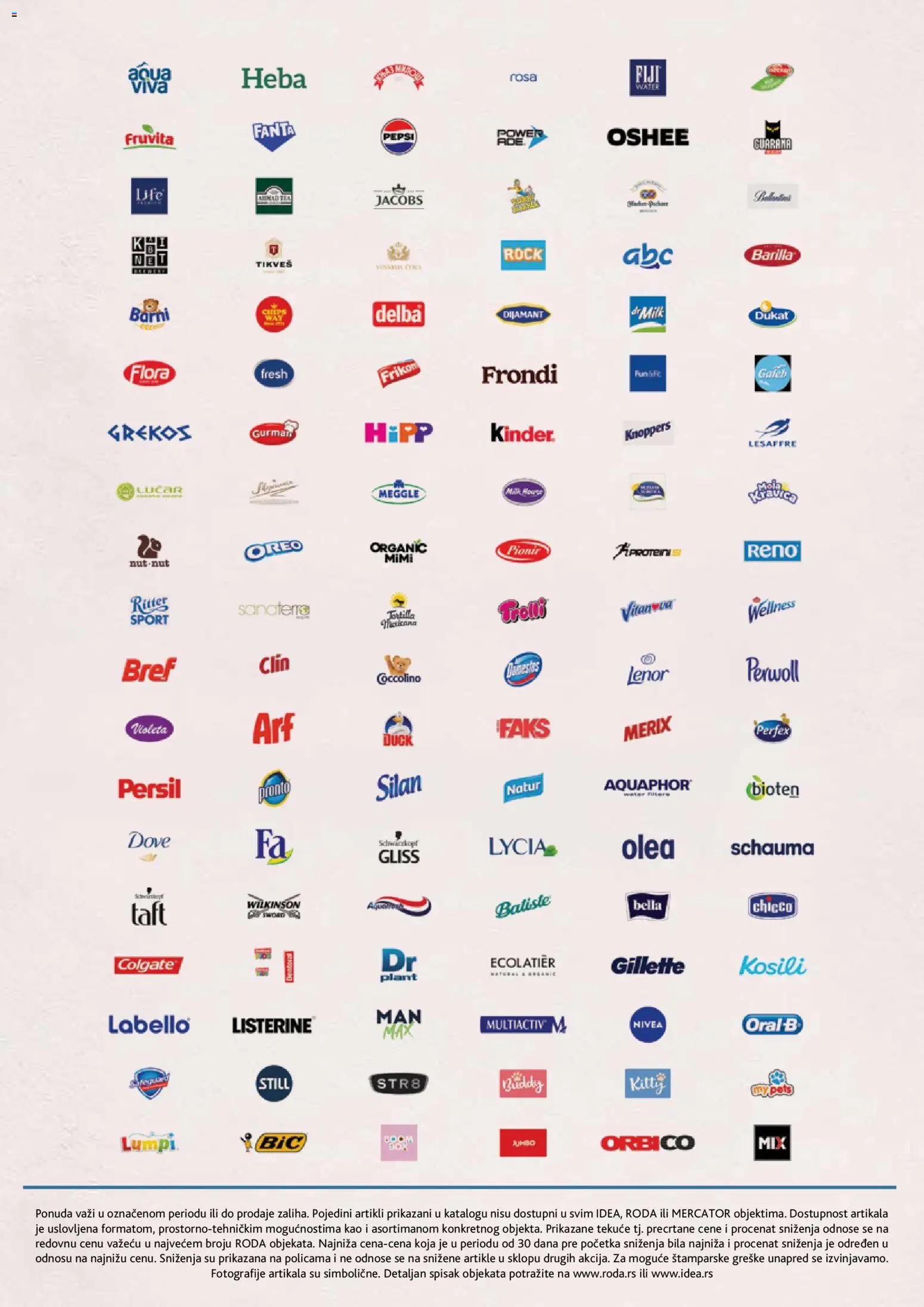 Idea katalog - važi od 01.11.2026 | Strana: 32 | Proizvode: Bref, Colgate, Guarana, Persil