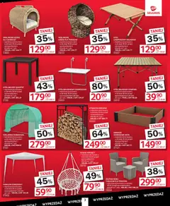 Pogląd oferty "Selgros cash&carry gazetka - Totalna Wyprzedaż" - ważna od 27.08.2026 | Strona: 3 | Produkty: Szklarnia ogrodowa, Łóżko, Stół, Hamak