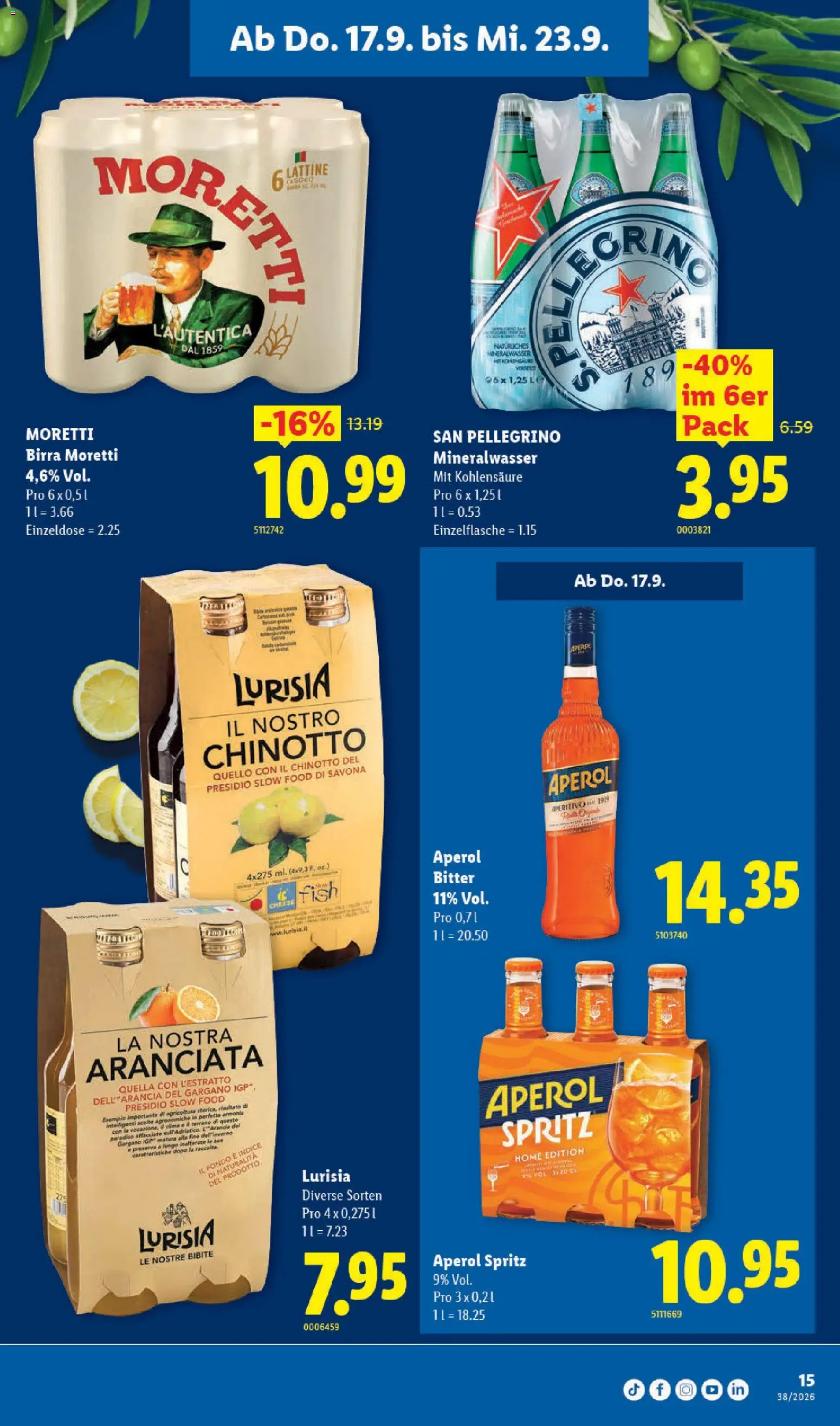 Lidl aktionen – gültig ab 17.09.2026 | Seite: 15