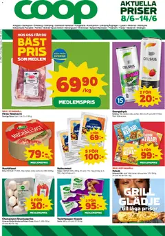 Coop erbjudanden - Förhandsvisning av reklamblad från butik Coop aktuell från 08.06.2026