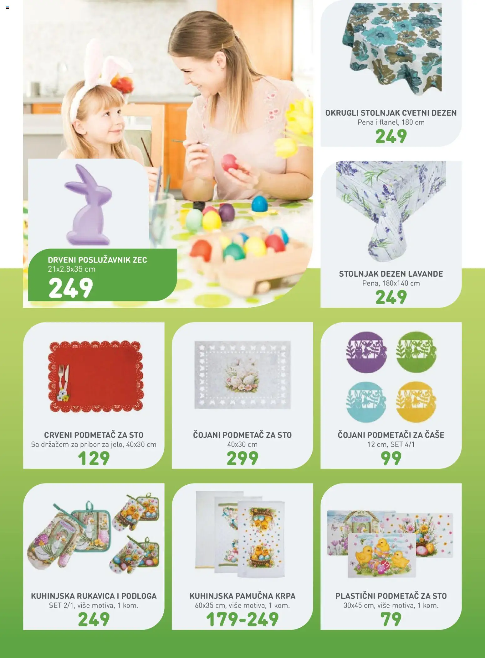 JUMBO katalog - važi od 13.03.2026 | Strana: 35 | Proizvode: Sto, Stolnjak