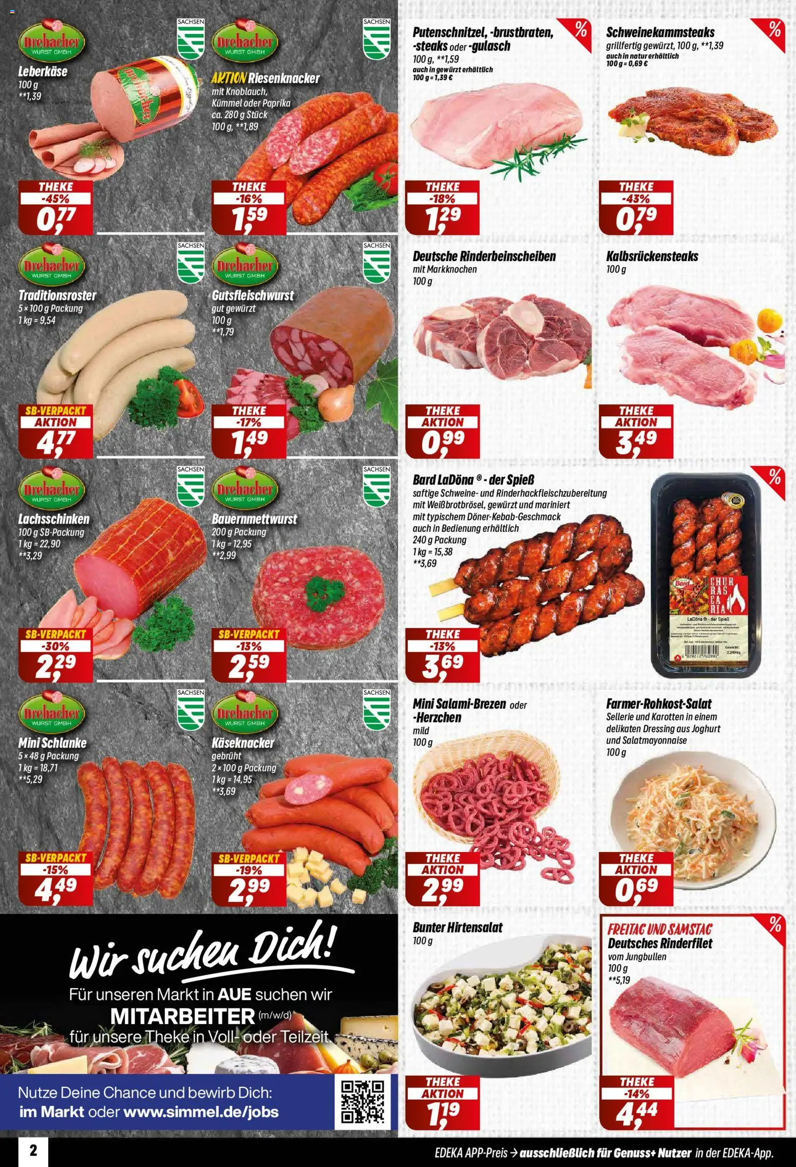 Simmel Prospekt 	 – gültig ab 11.05.2026 | Seite: 2 | Produkte: Joghurt, Rinderfilet, Gulasch, Leberkase