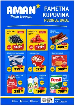 Aman katalog Pametna kupovina - pregled Aman kataloga - važi od 11.09.2026