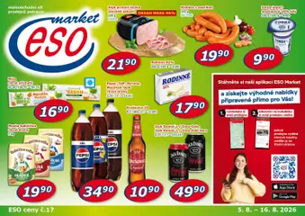 Náhled letáku Eso market leták od 05.08.2026