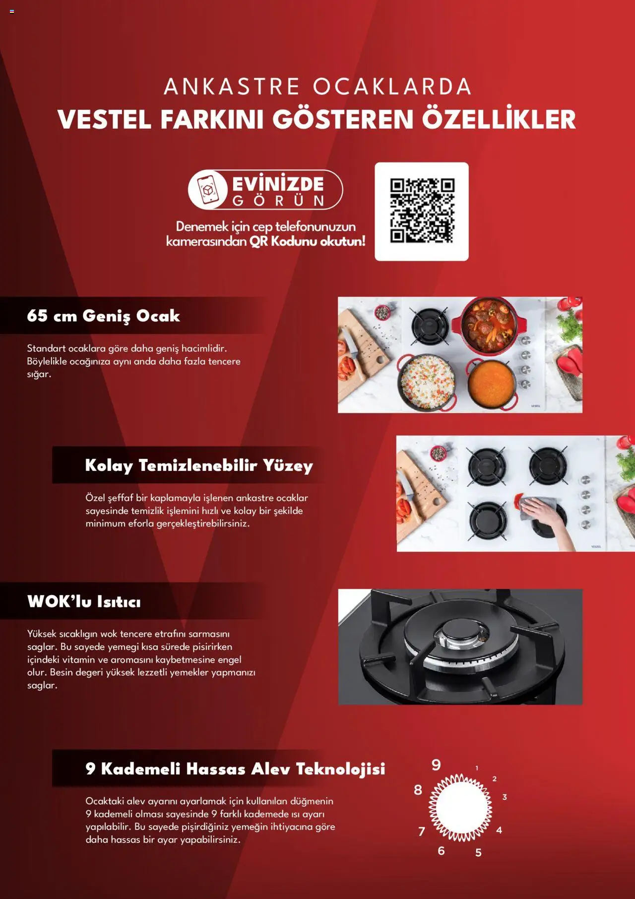 Vestel Ankastre Katalog - 03.06.2025 tarihinden itibaren geçerlidir | Sayfa: 19 | Ürünler: Ocak