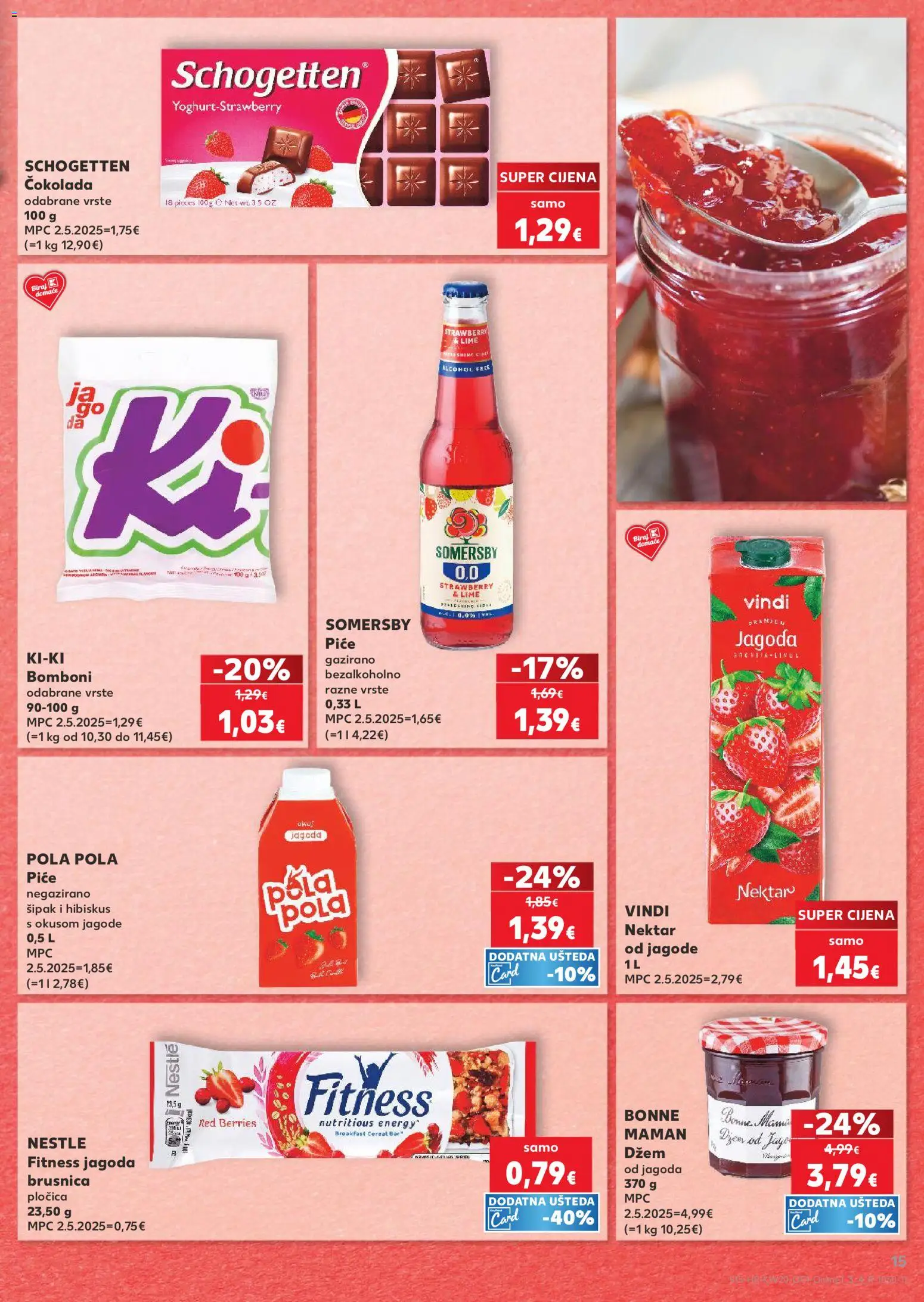 Kaufland HR akciós ujság - amely érvényes a következő dátumtól: 13.05.2026 | Oldal: 15 | Termékek: Lime