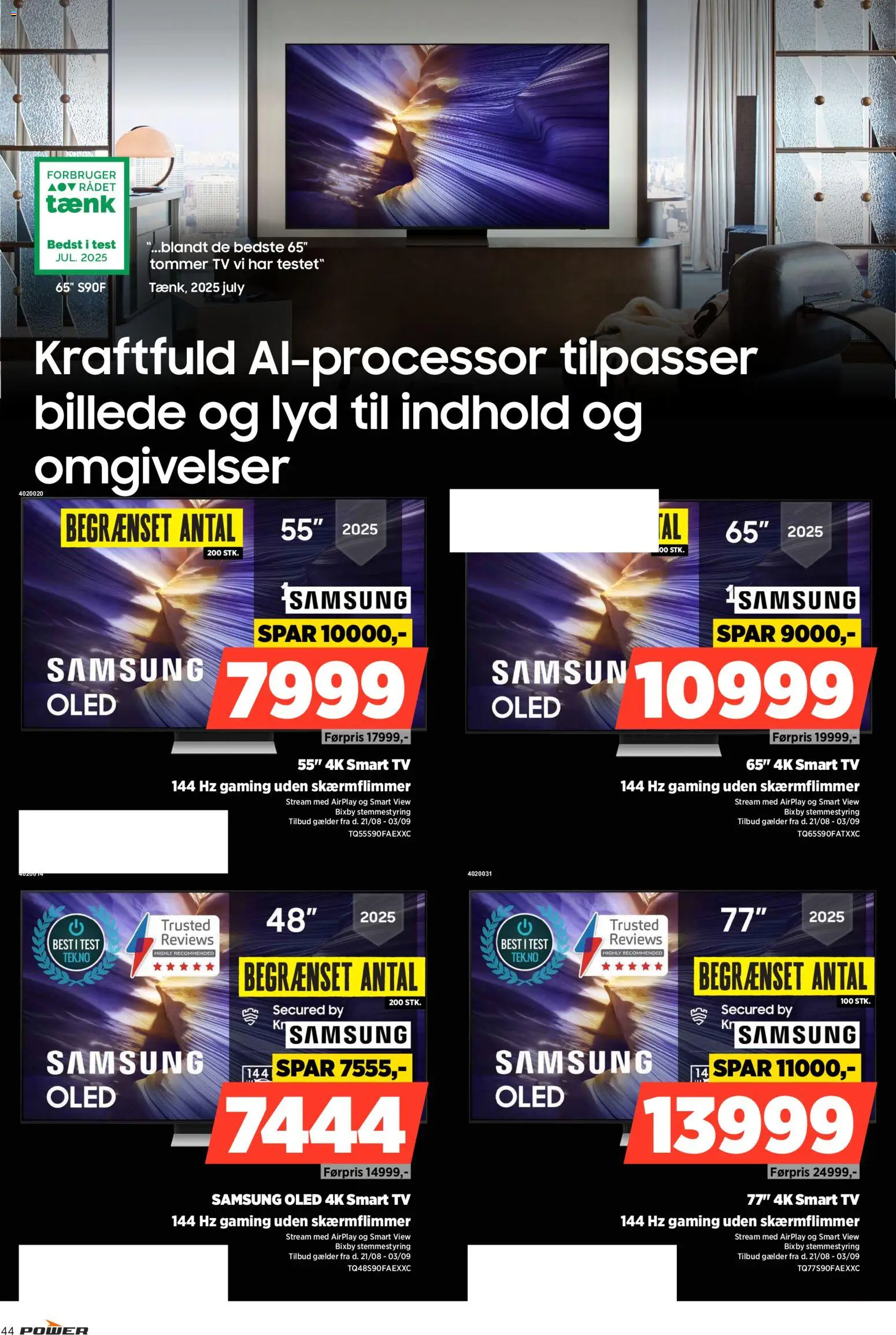 Power tilbudsavis – gyldig fra 21/08/2026 | Side: 44
